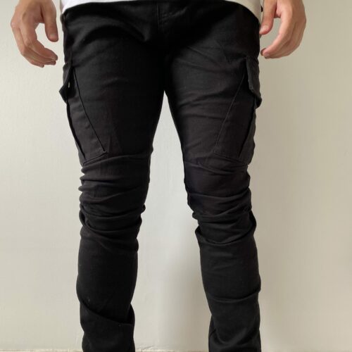 Pantalon cargo noir