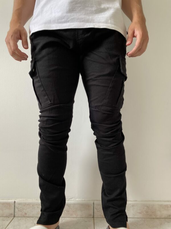 Pantalon cargo noir