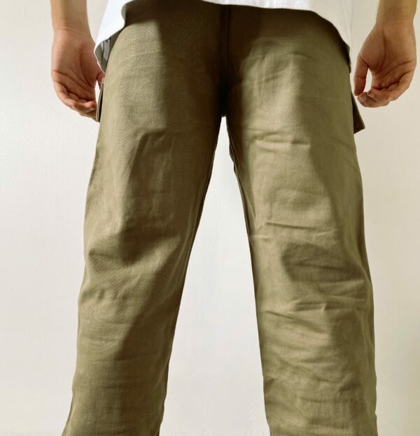 Pantalon cargo kaki – Image 2